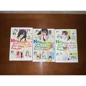 No Matter How I Look at It It's You Guys' Fault I'm Not Popular Manga VOL. 1-2,9